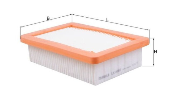 Air Filter LX 4067 Mahle, Image 2