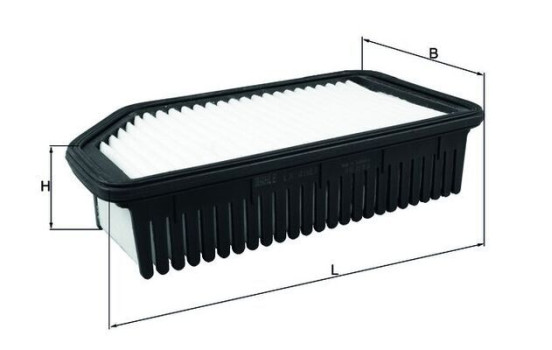 Air Filter LX 4083 Mahle, Image 2