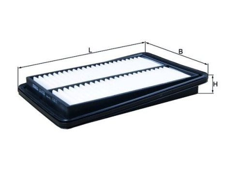 Air Filter LX 4138 Mahle, Image 2