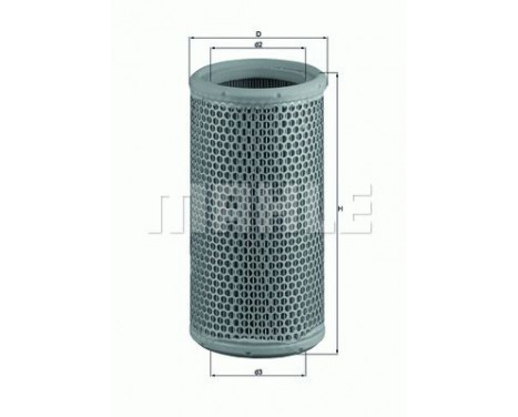 Air Filter LX 425 Mahle, Image 2