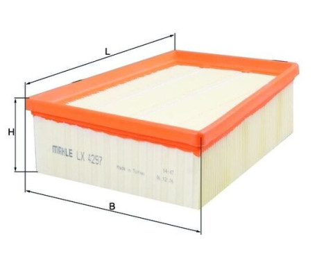 Air Filter LX 4297 Mahle, Image 2