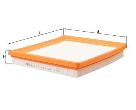 Air Filter LX 4418 Mahle, Image 2
