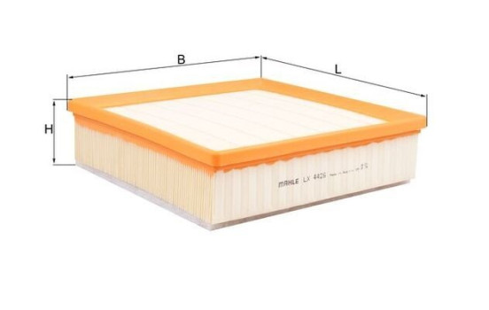 Air Filter LX 4426 Mahle, Image 2