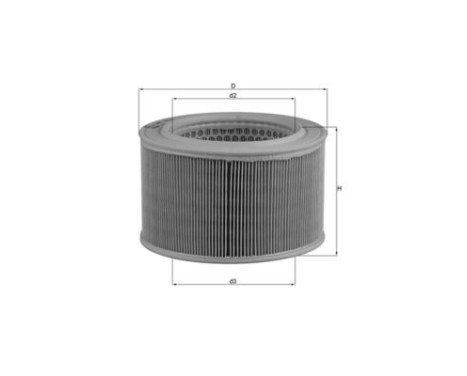 Air Filter LX 446 Mahle, Image 4
