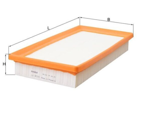 Air Filter LX 4529 Mahle, Image 2