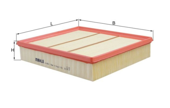 Air Filter LX 469/1 Mahle, Image 3