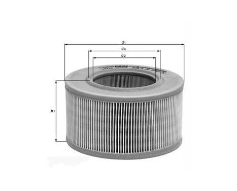 Air Filter LX 486 Mahle, Image 2