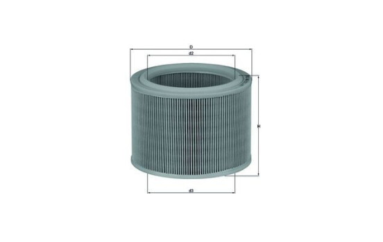 Air Filter LX 486 Mahle, Image 3
