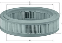 Air Filter LX 487 Mahle