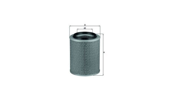 Air Filter LX 498 Mahle, Image 2