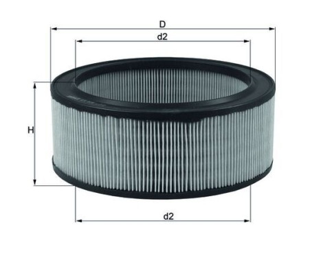 Air Filter LX 516 Mahle, Image 2