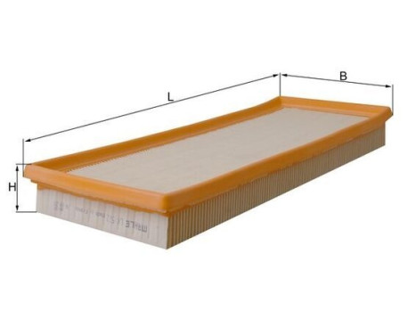 Air Filter LX 522 Mahle, Image 3