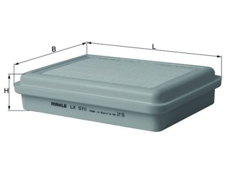 Air Filter LX 570 Mahle, Image 3