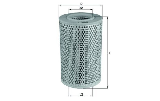 Air Filter LX 609 Mahle