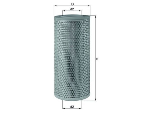 Air Filter LX 610 Mahle, Image 2