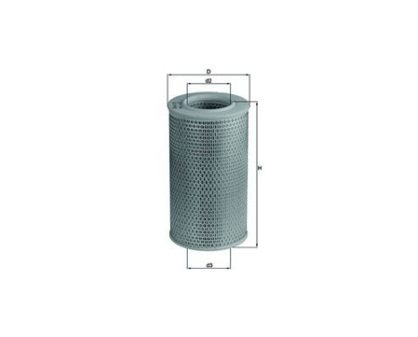 Air Filter LX 611 Mahle, Image 2