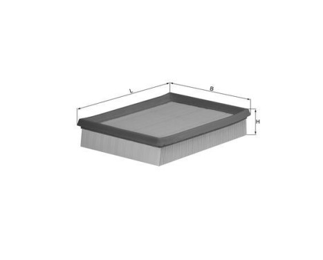 Air Filter LX 643 Mahle, Image 3