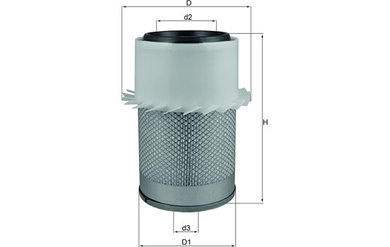 Air Filter LX 648 Mahle