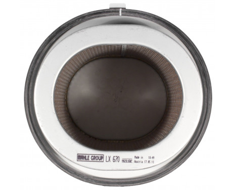 Air Filter LX 670 Mahle, Image 4