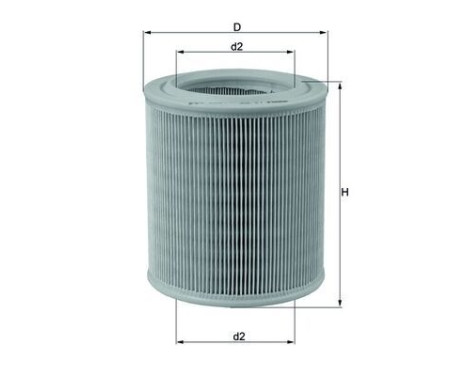 Air Filter LX 706 Mahle, Image 2