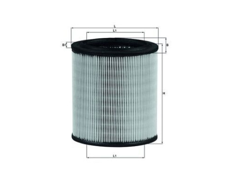 Air Filter LX 715 Mahle, Image 2