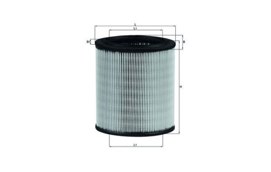 Air Filter LX 715 Mahle, Image 2