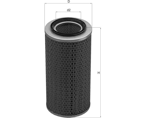 Air Filter LX 748 Mahle