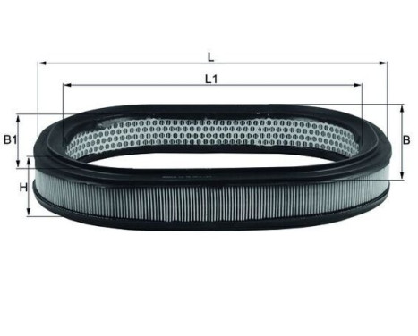 Air Filter LX 78 Mahle, Image 3