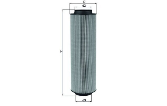 Air Filter LX 791 Mahle, Image 3