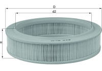 Air Filter LX 81 Mahle
