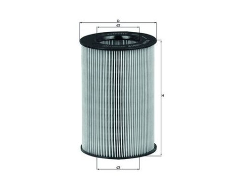 Air Filter LX 813 Mahle, Image 2