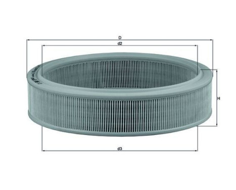 Air Filter LX 853 Mahle, Image 3