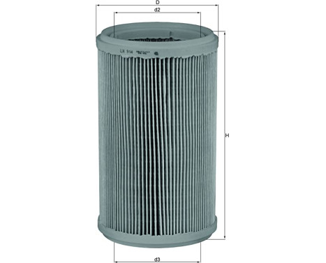 Air Filter LX 914 Mahle