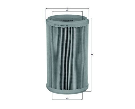 Air Filter LX 914 Mahle, Image 2