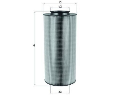 Air Filter LX 918 Mahle, Image 2