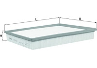 Air Filter LX 935/2 Mahle