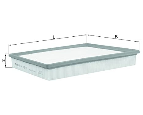 Air Filter LX 935/2 Mahle