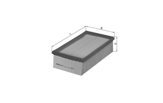 Air Filter LX 947 Mahle, Image 2