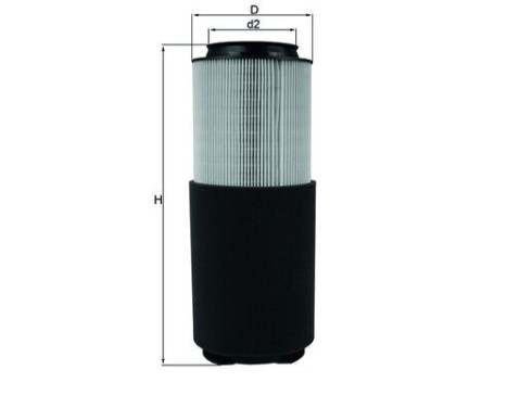 Air Filter LX 976 Mahle, Image 5
