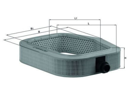 Air Filter LX 990 Mahle, Image 4