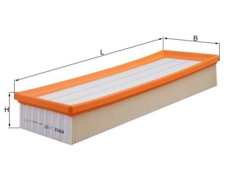 Air Filter LX 997 Mahle, Image 3