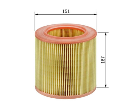 Air Filter S0027 Bosch, Image 2
