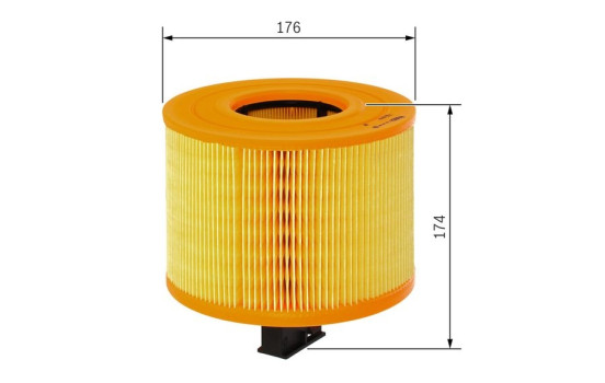 Air Filter S0029 Bosch, Image 2