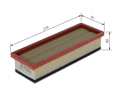 Air Filter S0036 Bosch, Image 6