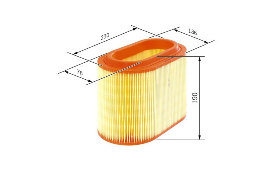 Air Filter S0046 Bosch