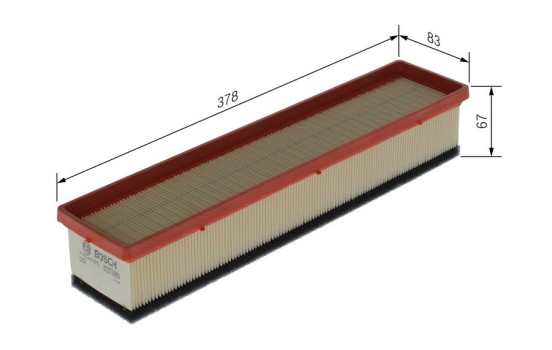 Air Filter S0051 Bosch, Image 5