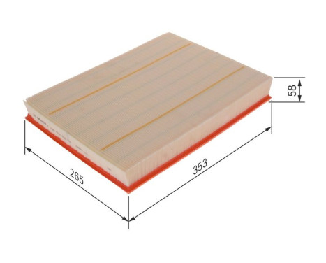 Air Filter S0055 Bosch, Image 6