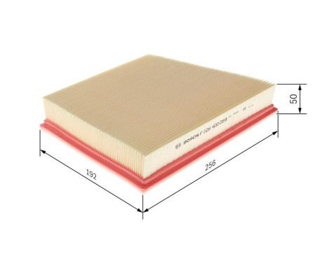 Air Filter S0089 Bosch, Image 3