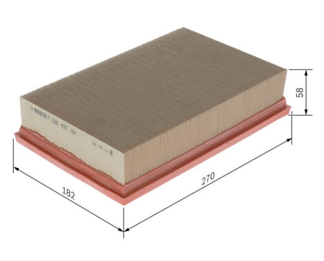 Air Filter S0104 Bosch, Image 5