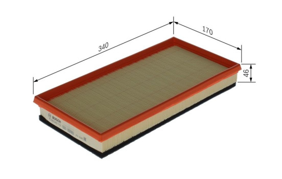 Air Filter S0112 Bosch, Image 6